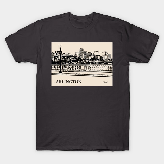 Arlington - Texas T-Shirt by Lakeric